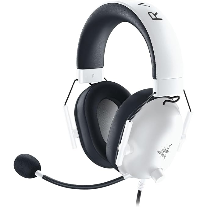 Razer BlackShark V2 X for PlayStation - Wired Esports Headset - White -RZ04-03241300-R3UA