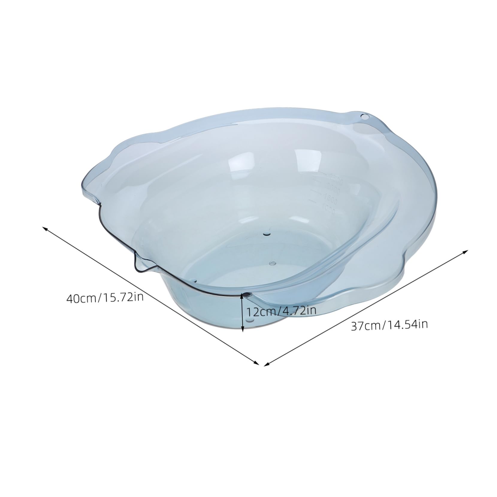 TOPPERFUN Pregnant Women Sitz Bath Comfortable Sitz Bath Home Plastic Practical for Pregnant Women