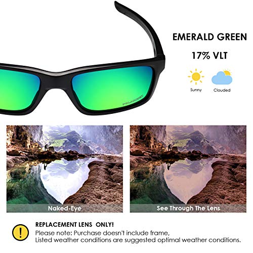 Image of BLAZERBUCK Anti-salt Polarized Replacement Lenses for Oakley Mainlink OO9264 Sunglass