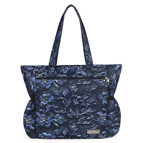 Image of CLOUDMUSIC Shoulder Tote Bag For Nurses Teachers Work Gym Travel Beach Women With Large Capacity Waterproof