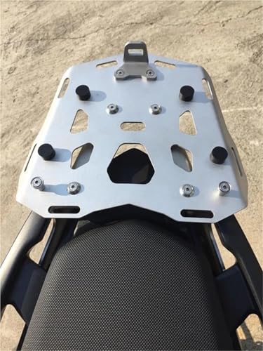 Support de fixation coffre arrière pour moto CB400X top case argent