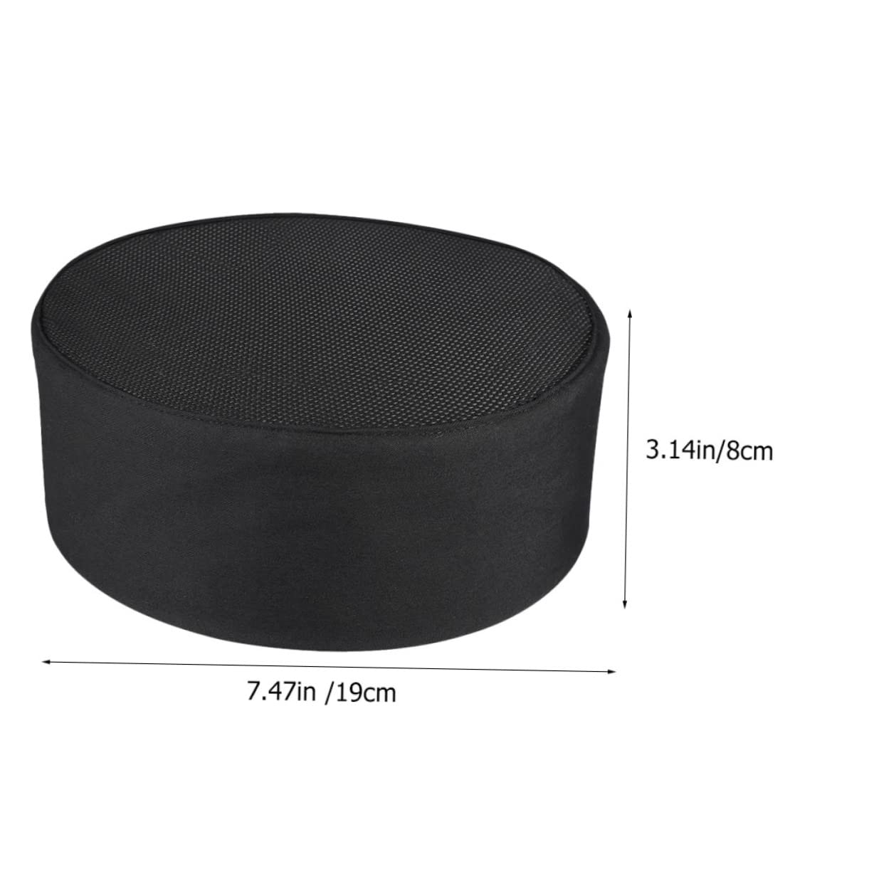 Sombrero De Cocinero Sombrero Transpirable Sombreros Trabajo De Cocinero Gorro Cocinero Gorro Chef Sombrero De Cocina Sombrero De Trabajo Ropa De Algodón Black