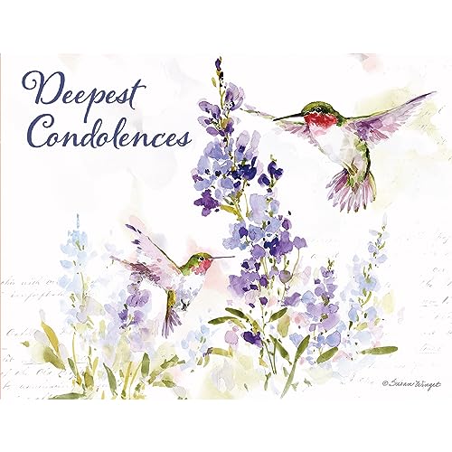 Image of Lang, Hummingbird Sympathy Assorted Boxed Note Cards
