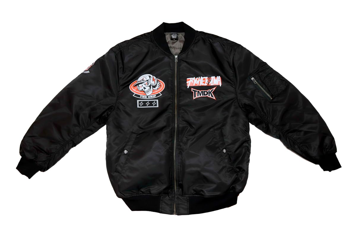 新日本プロレス　大岩陵平 MA-1 ジャケット NJPW TMDK Sサイズ Amazon.co.jp: 新日本プロレス 大岩陵平 MA-1 ジャケット M 7052104674