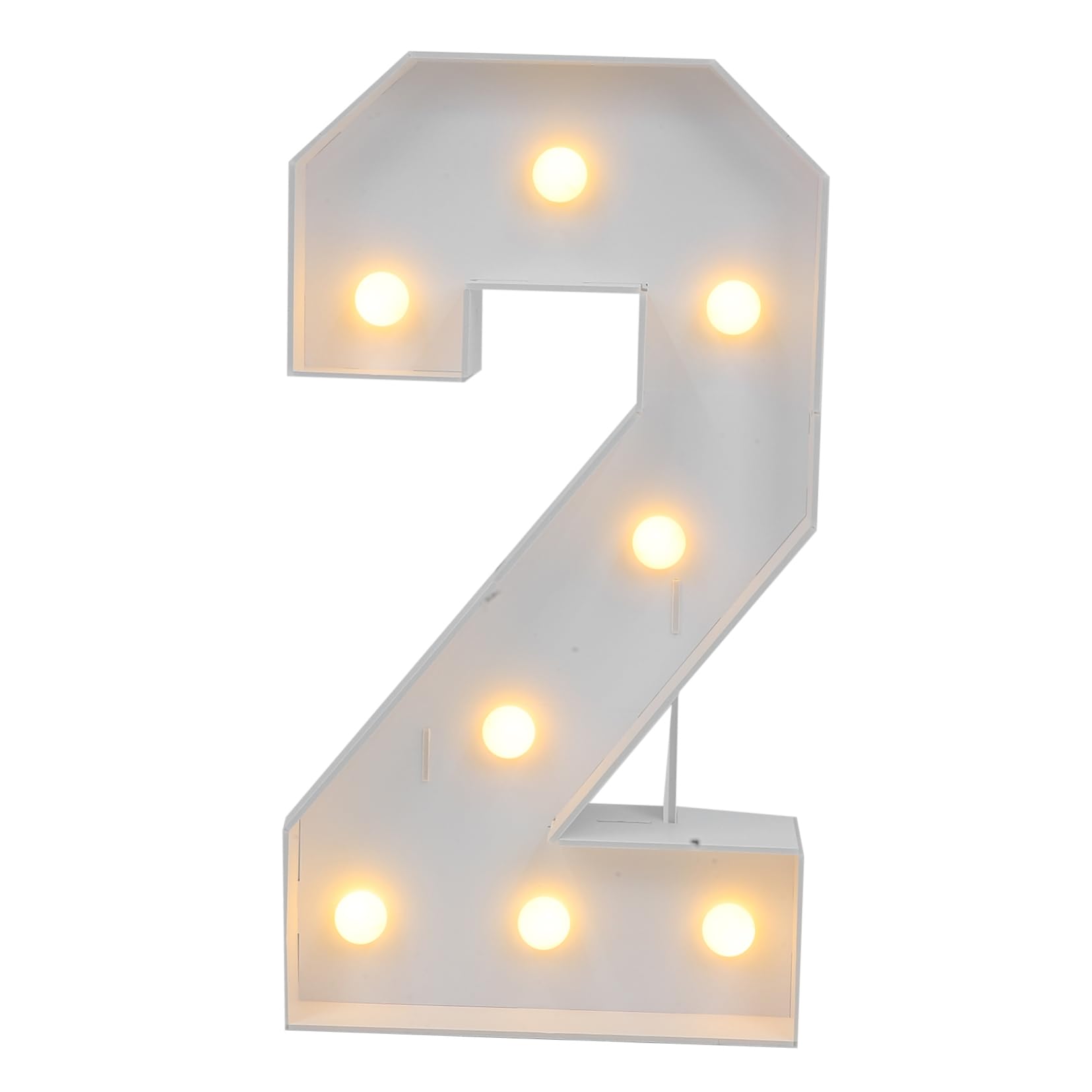 Luxshiny 1set Neon Number Decoration for Birthday Parties Feet Bright Led Sign Boy Girl Celebrations Home Gatherings Versatile Use for Various Occasions