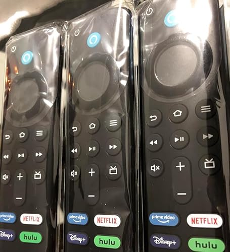 Controle Remoto Fire Stick com Comando de Voz Alexa, Compatível com TODOS os Modelos do Amazon Stick