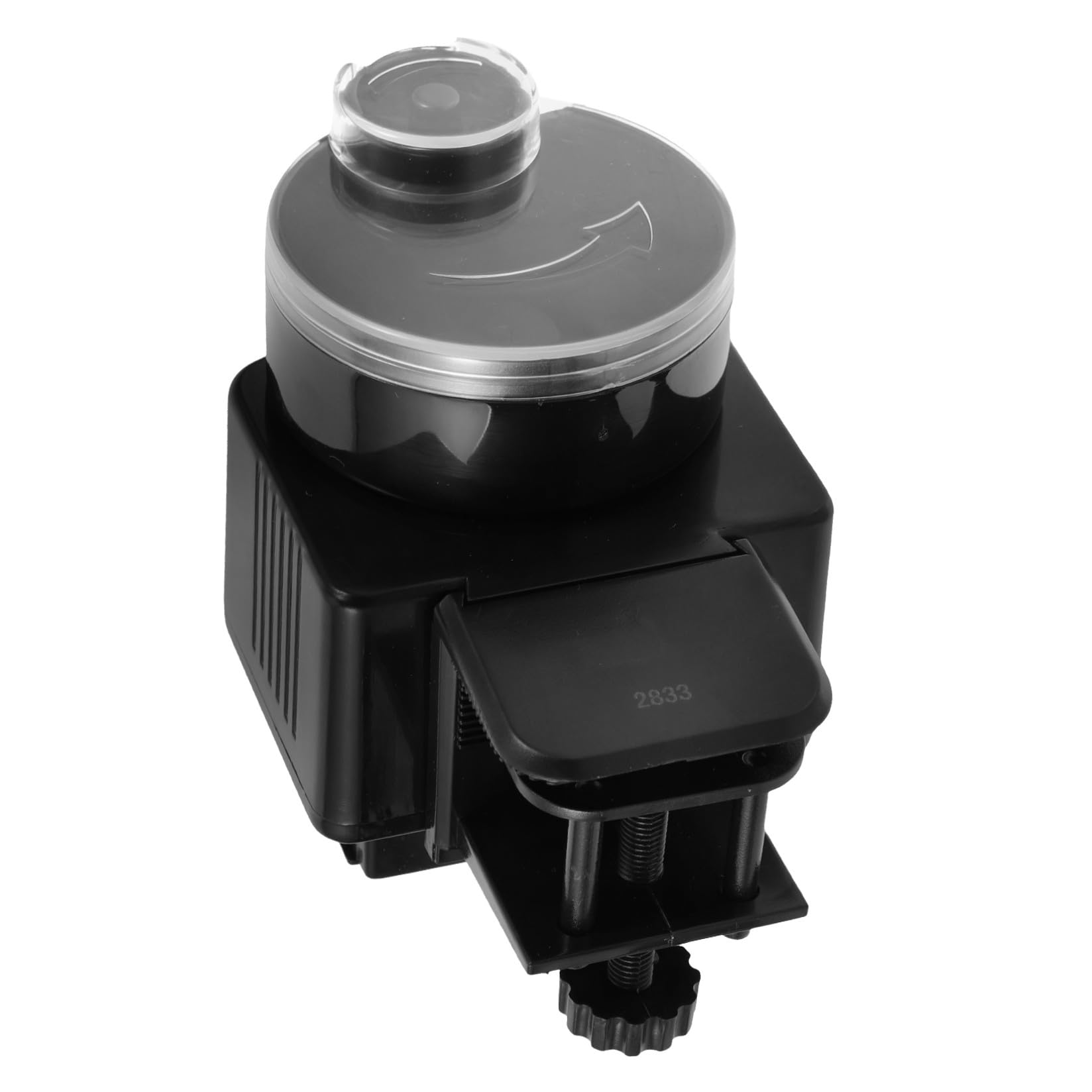 VICASKY Distributeur Automatique pour Poissons Aquarium sans Piles Distribuant Nourriture Précisément