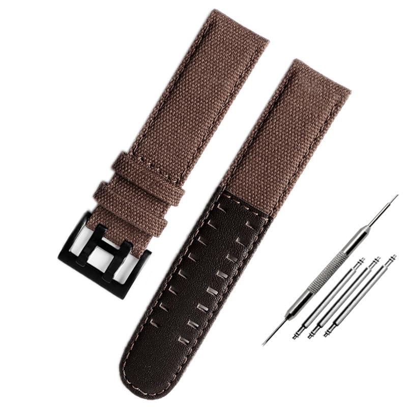 Correa de cuero de lona para reloj Hamilton Khaki Field H68201993 H7060596 Correa de reloj Seiko correa de reloj 20 mm 22 mm hebilla