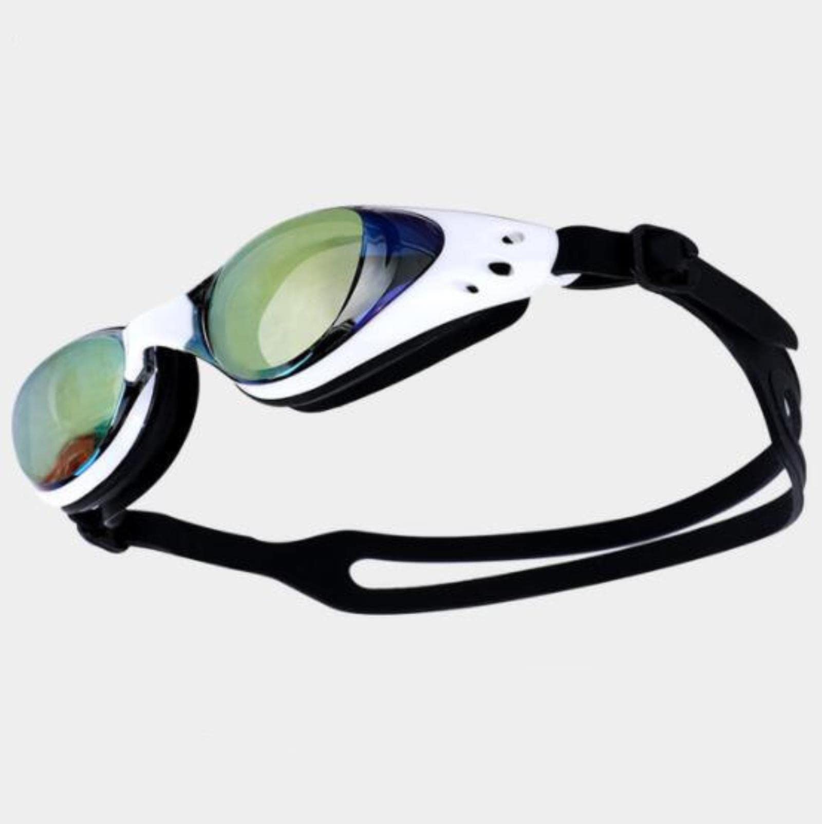 gafas, Gafas de natación profesionales antivaho, UV, ajustables, for hombres y mujeres, impermeables, silicona, for buceo en piscina, gafas for adultos