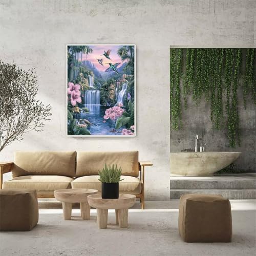 Kit de pintura de diamantes 5D de 50x65cm: el regalo perfecto de manualidades 6