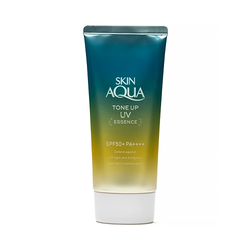 SKIN AQUA® Tone Up UV Mint Green 80g Protetor Solar Facial FPS50 Uniformiza tons avermelha...