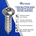 Fastenere Torx Security Sheet Metal Screws - #12 x 1