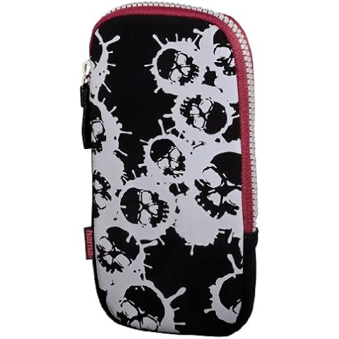Hama Tasche Splashing Bone für PS Vita, Vita Slim (2000er Serie) schwarz Cover
