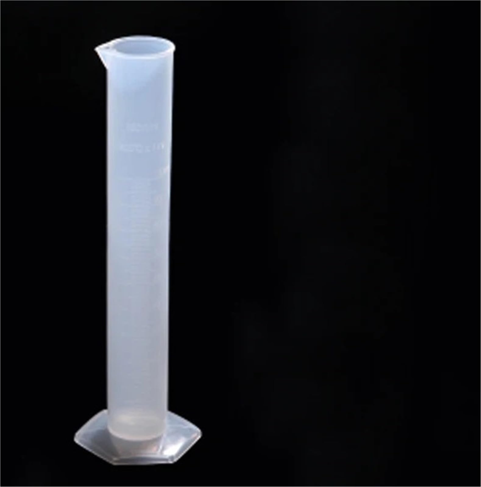 10 sztuk/opakowanie 100 ml plastikowy cylinder pomiarowy klasy spożywczej pogrubiony materiał PP sprzęt laboratoryjny cylinder stopniowany