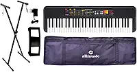 Kit Teclado PSR-F52 + Capa Allmusic + Suporte + Acessórios