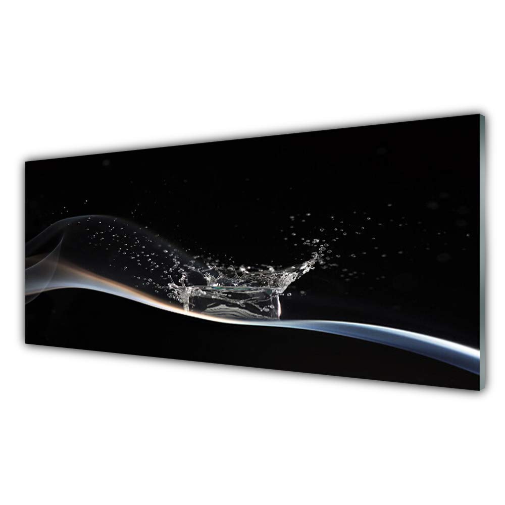 Tulup Tableau sur Verre 5 pièces 170x100cm Art Mural Impression Image Peinture Murale Décoration Murale Tableau Verre Trempé Cadre Triptyque