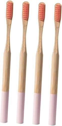 Miniatura 4 de GLEAVI 8 pcs toothbrushes for toothbrushes Tooth Brush Soft Teeth Brush Manual Toothbrush toothbrushes Adults Toothbrush Wooden toothbrushes Bristle