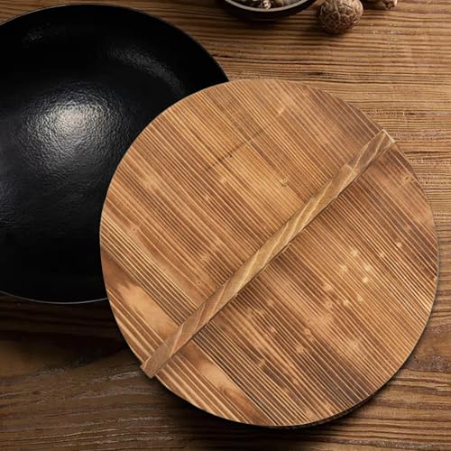Tapa de madera para olla de 32.6 cm: el accesorio versátil para tus recetas caseras cotidianas 6