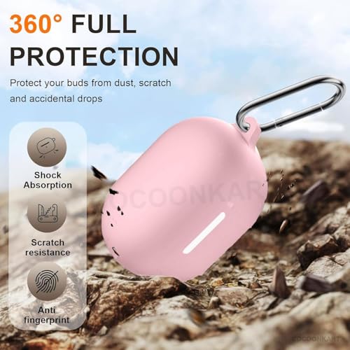 Image of Soft Silicone Case Cover for Bosee New QuietComfort (2024) -Pink