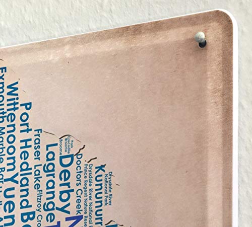 Targhe Cartello Targa in Metallo Decorazione della...