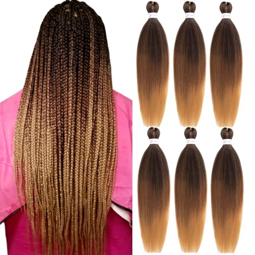 Menethe Hair Ombre Braiding Hair 24 Inch Pre...