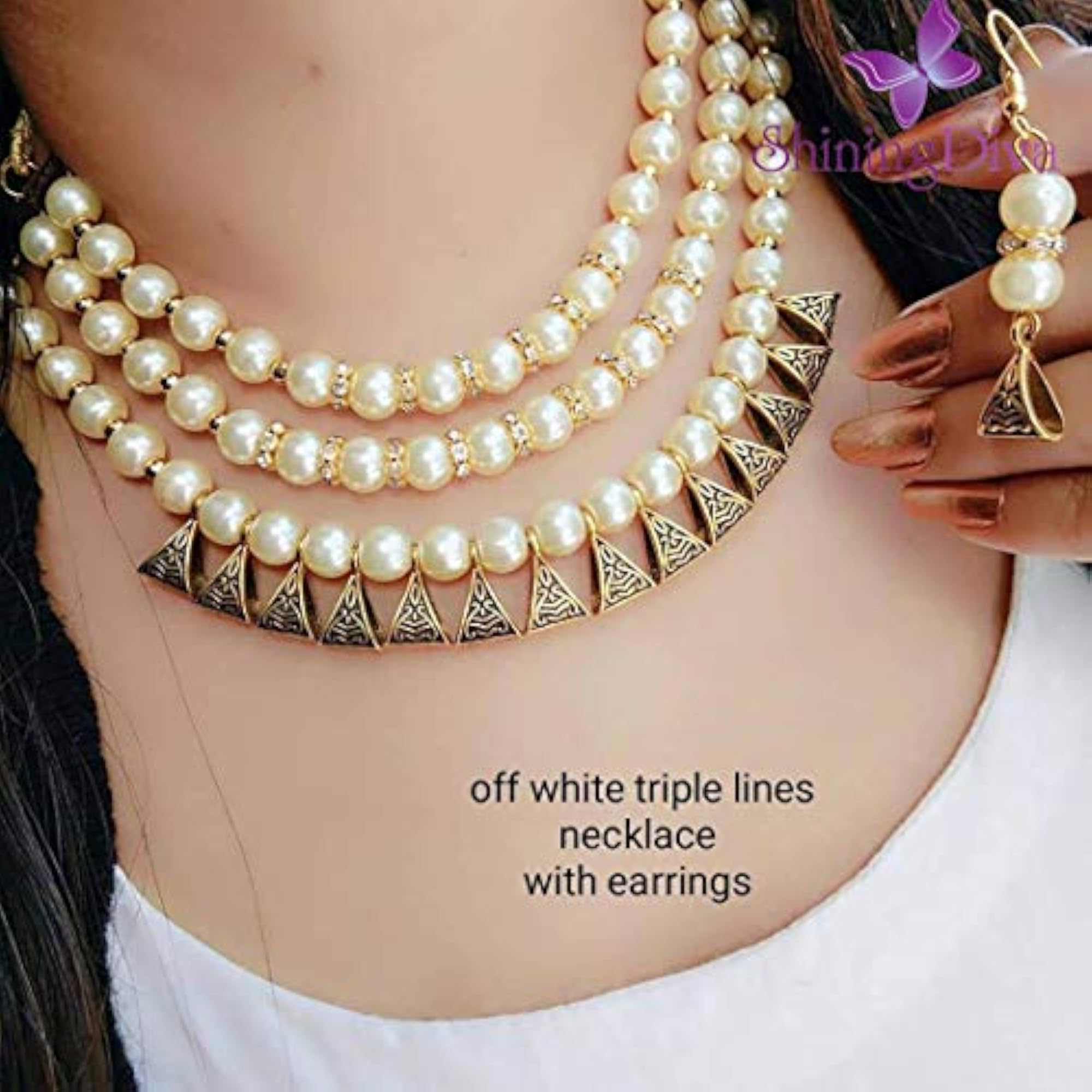 Antique Beads Necklace Set