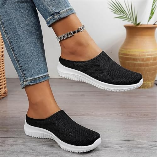 Orthopedic Sneakers Breathable Womens Walking Shoes Slip On Closed Toe Comfortable Casual Lightweight Athletic Slippers4