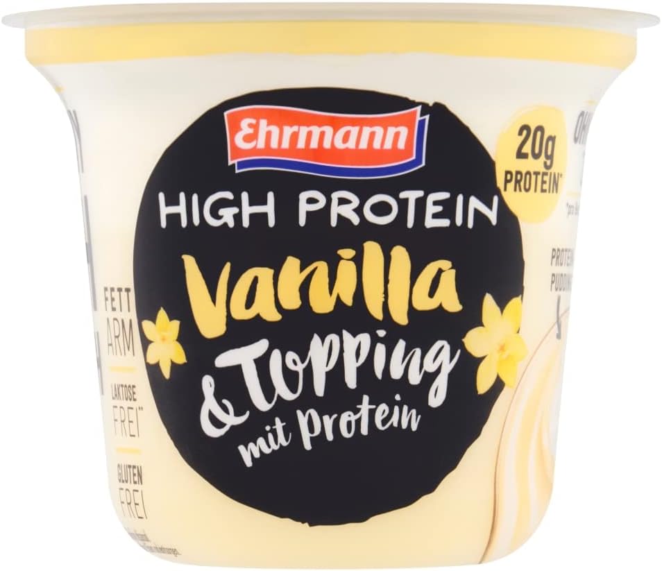 Ehrmann High Protein Vanilla & Topping 200g
