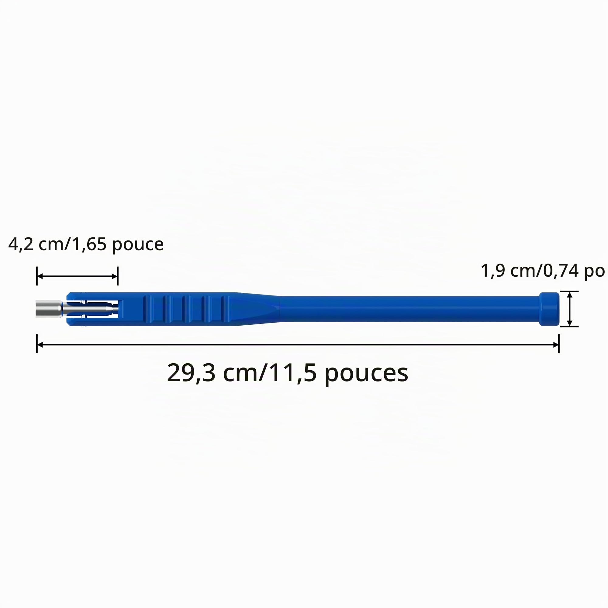 HT-241B Extracteur de Valve de Pneu, Outil d'installation d'extracteur de Tige de Valve, Bleu