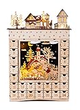 One Hundred 80 Degrees Bavarian Scene Lighted Advent Calendar by One Hundred 80 Degrees