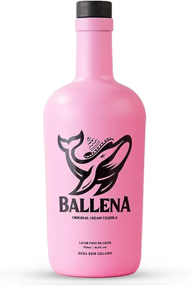Licor Ballena morango 750ml
