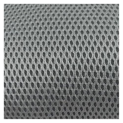 FOELANNE Tela para Rejilla de Altavoz Tela de Rejilla for Altavoces, Multicolor, 140 x 50 cm(Dark Grey)