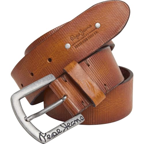 Pepe Jeans Sawyer Belt Cognac ceinture homme 105 idéale avec un jean