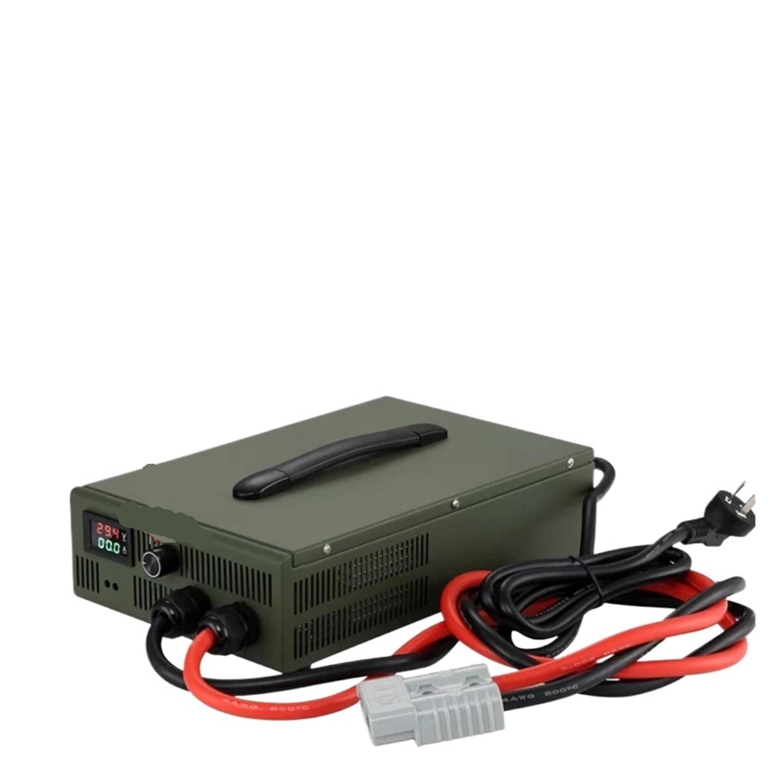 JJKKOZVQF 12v 100A 24V 80A Adjustable Charger 14.6V 60A 12.6V 50A 16.8V 100A 29.2V 29.4V 40A 30A(8S 29.2v)