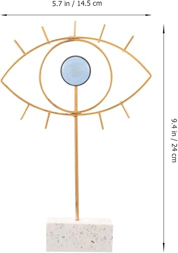 Miniatura 4 de Decoración turca contra el mal de ojo, figura de ojo azul, adorno de escritorio, soporte para joyas, para oficina en casa, buena suerte, riqueza y
