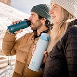 Super Sparrow Water Bottle Stainless Steel 18/8 - Travel Mug - 500ml - Insulated Metal Water Bottle - BPA Free - Leakproof Drinks Bottle - Image 8