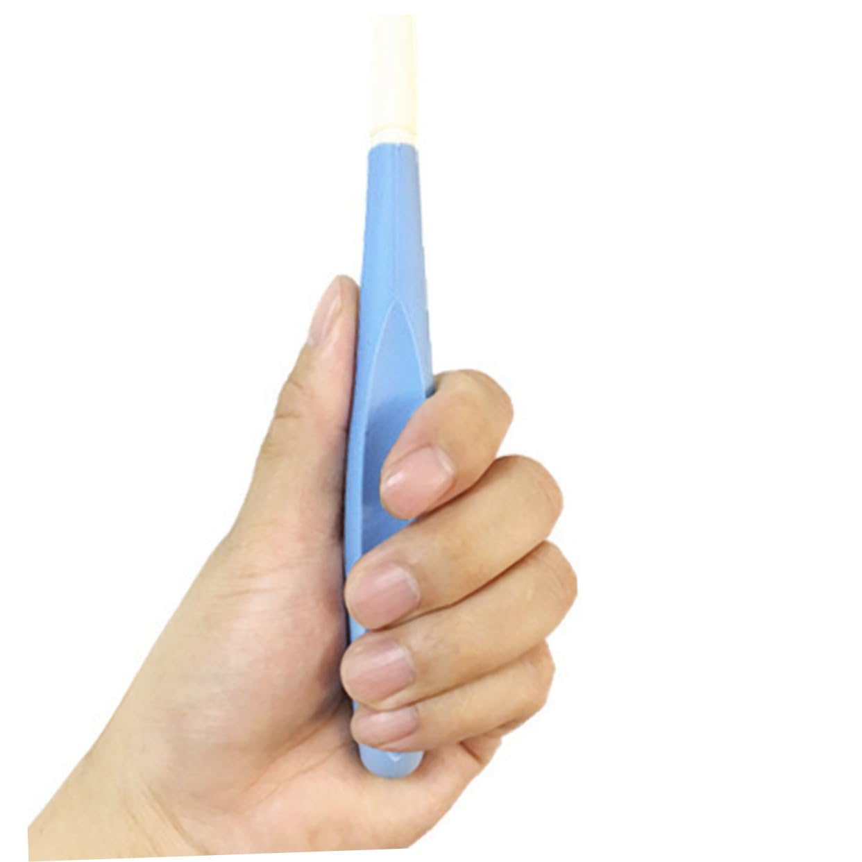 Healeved 3piezas Peine De Mango Curvado De Plástico Para Mayores y Discapacidad Peine Ergonómico Ligero y Resistente Para Tipo De Cabello