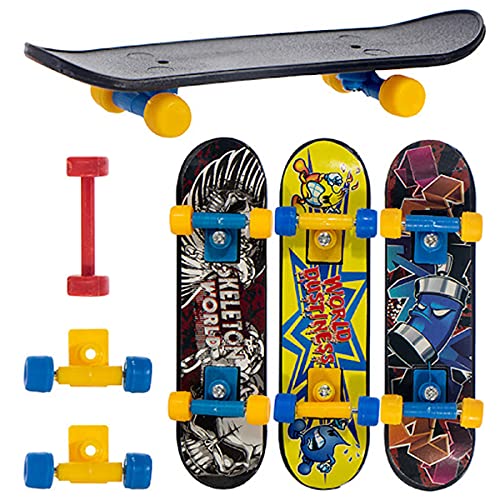Skate De Dedo, Art Brink, Com 3 Acessórios, Kit com 3, Sortido