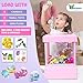 Bundaloo Squishy Claw Machine Arcade Game Candy Grabber Prize Dispenser with 3 Squishy Toys and Reusable Capsules