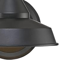 Vista 3 de John Timberland Westley - Juego de 2 lámparas de pared rústicas de estilo rústico para exteriores, con brazo de cuello de cisne de cielo oscuro, 8