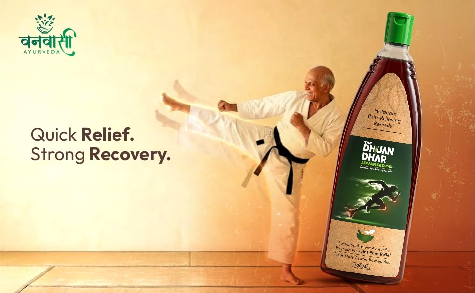 Image of Advance Peeda Bhasm Magic Oil 100ml each | Ayurvedic Pain Relief Oil for Knee, Joint, Back, Shoulder, Muscle & Body Pain | Fast Absorbing Non-Sticky - Pack of 3