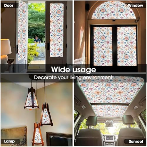 Vinilo decorativo para ventana 40x300 cm REDAMANCY miniatura 5