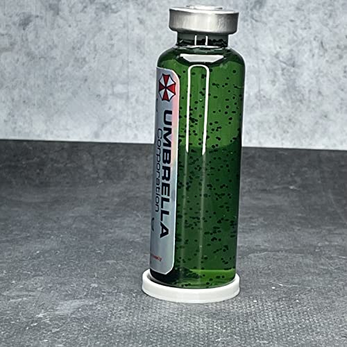 ELACE Fiole Virus 00 Progenitor Virus Resident Evil Cosplay - Utilisation Fan Art Cosplay Représentation - Idéal Collection - Dim Ht 85mm x 25mm - Virus (Type B)