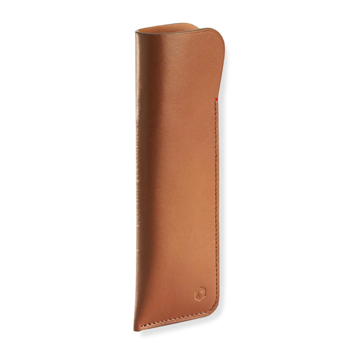 Caran d'Ache - Astuccio per 2 penne, in pelle, colore: Marrone