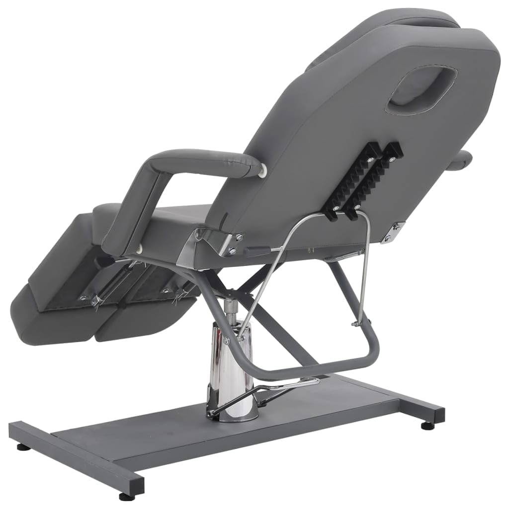 Kosmetikstuhl Kunstleder Grau 180x62x78 cm,Gesundheit & Schönheit,Körperpflege,Massage & Entspannung,Massagestühle,Grau,47.95 kg-110269