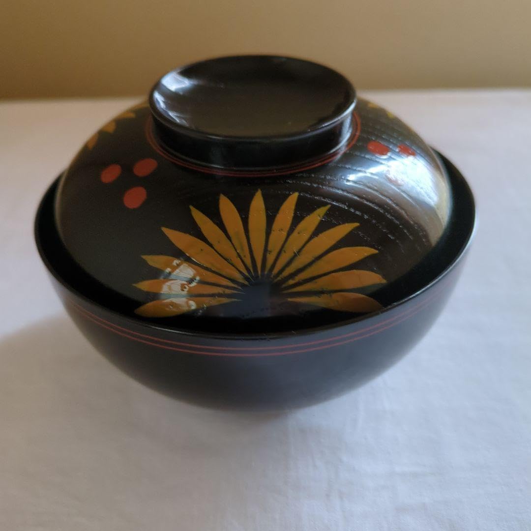 表完造 絵代わり 木製漆器煮物椀 雑煮椀・煮物椀・蓋付椀 -