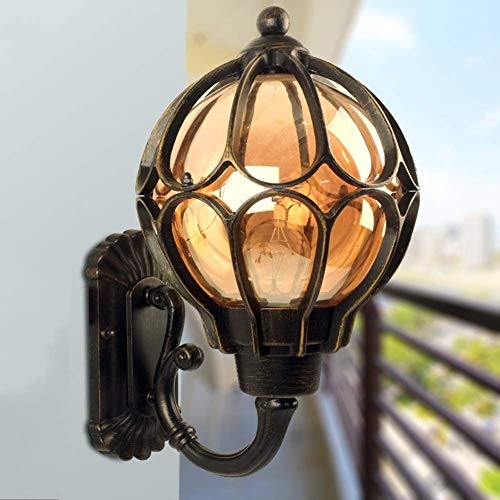 Lampe de mur d'extérieur rétro éclairage de cour pavillon design vintage E27 - 6