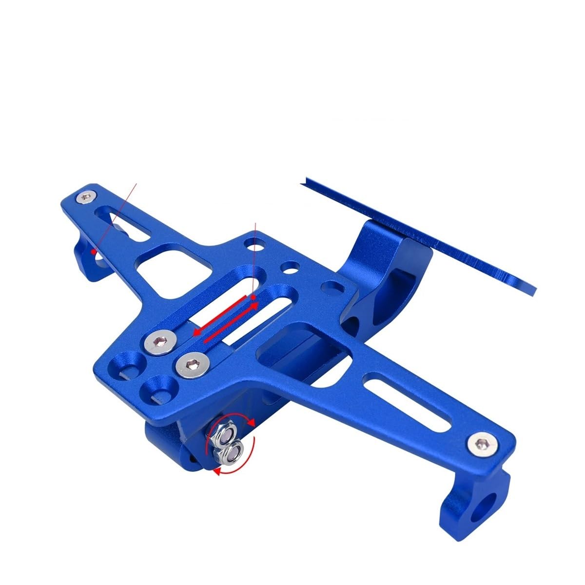 Support de Plaque d'immatriculation arrière Moto, Support Universel
