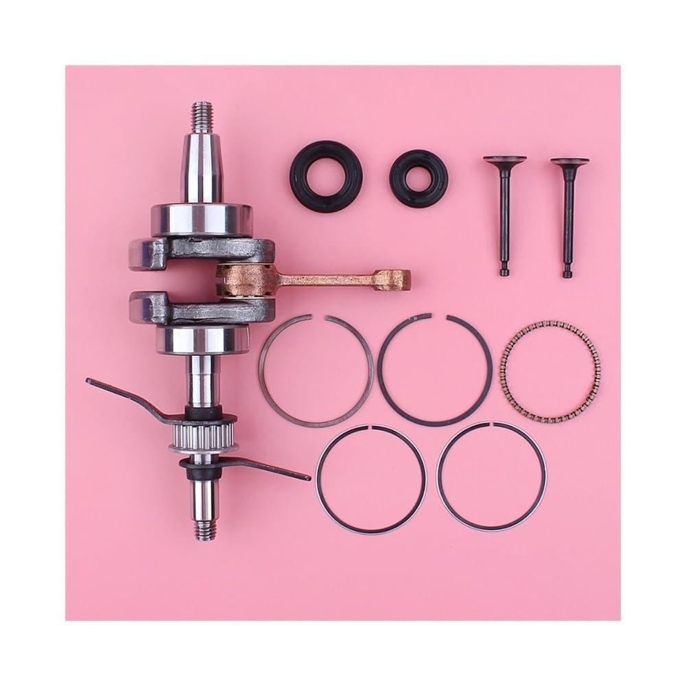 Kit de pistón y Sello Aceite del cigüeñal for cortacésped GX35 35 CC, Motor pequeño