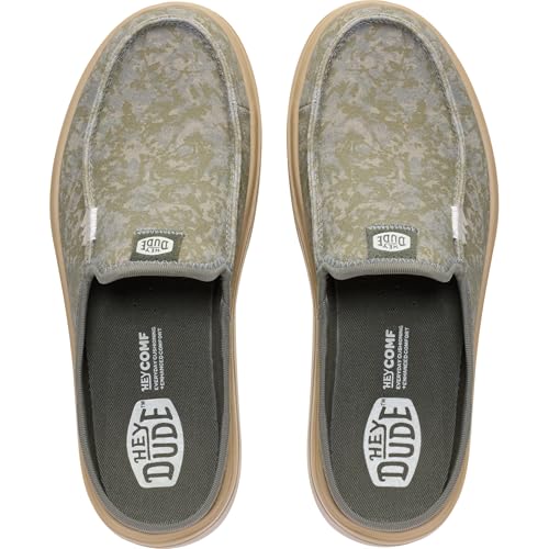 Image of HEYDUDE Women's Austin Lift Platform Mule | Casual Slip-On Shoes | Lightweight, Comfortable, Stylish Everyday Footwear